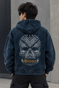 Silence – Acid Wash Hoodie